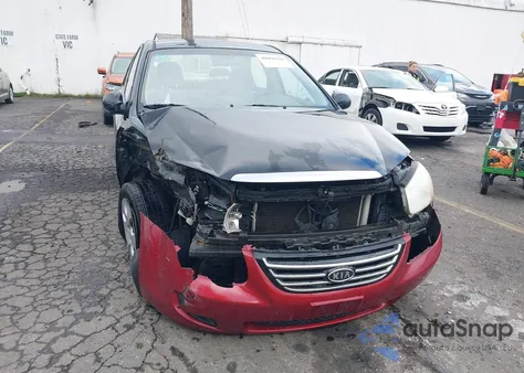 2007 Kia Spectra Ex z USA, uszkodzony, nr VIN KNAFE121275461699